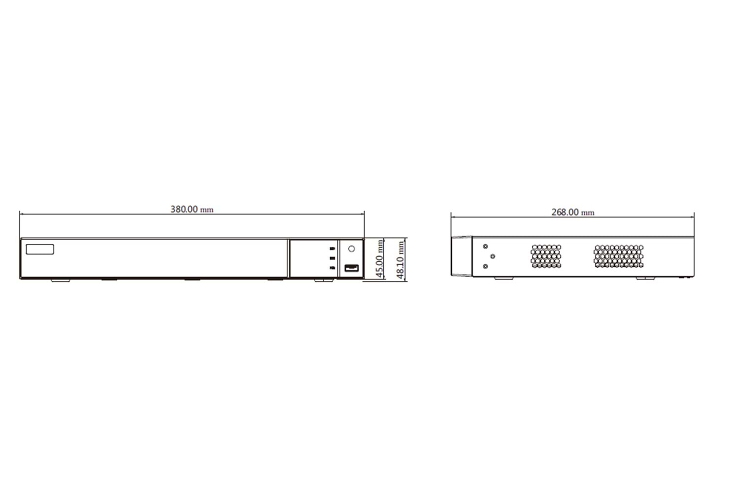 IDEX Pro 3332H2 32 Kanal Nvr Kayıt Cihazı