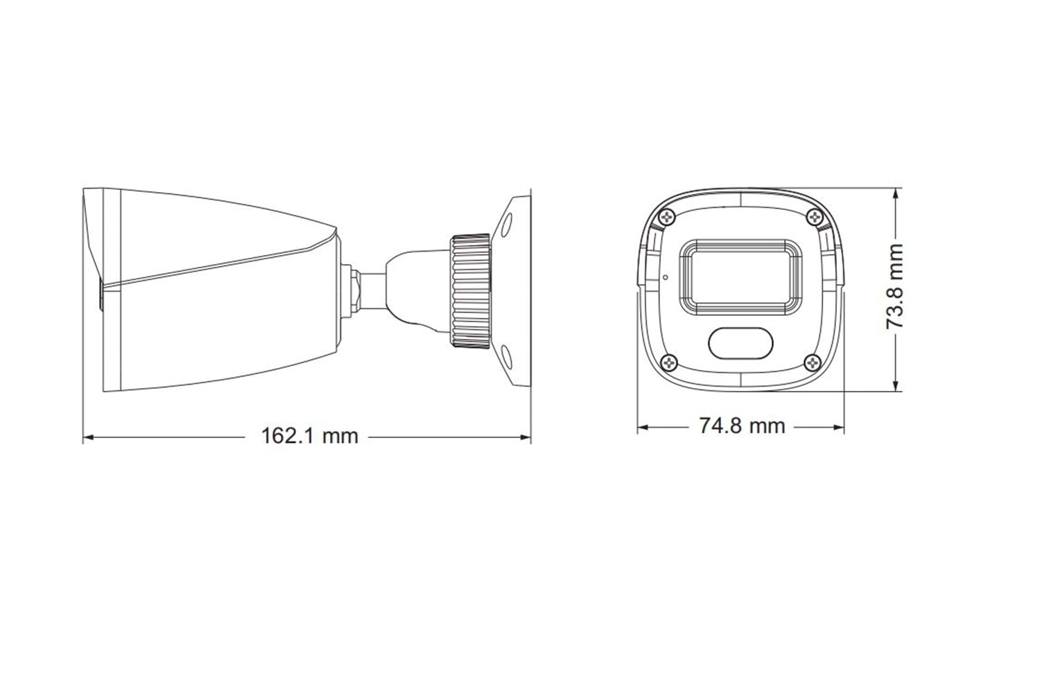 Idex Pro ID-9420S4L-D 2MP Dual Light Dahili Sesli Ip Bullet Kamera