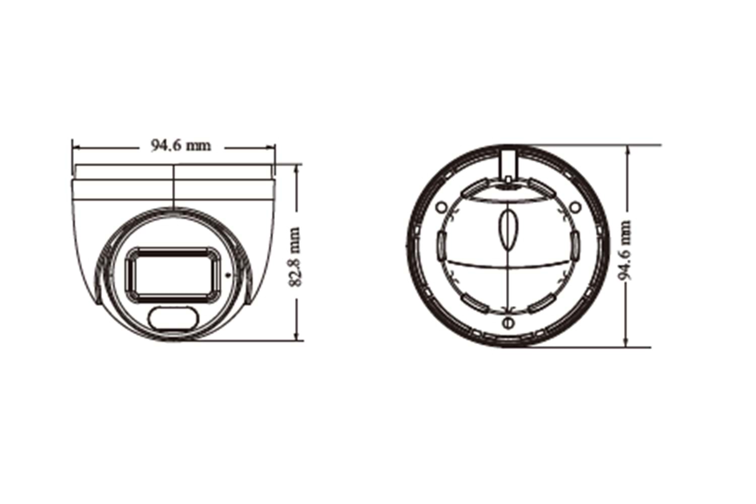 Idex Pro ID-9524S4L-C 2MP Full Color Dahili Sesli Ip Dome Kamera