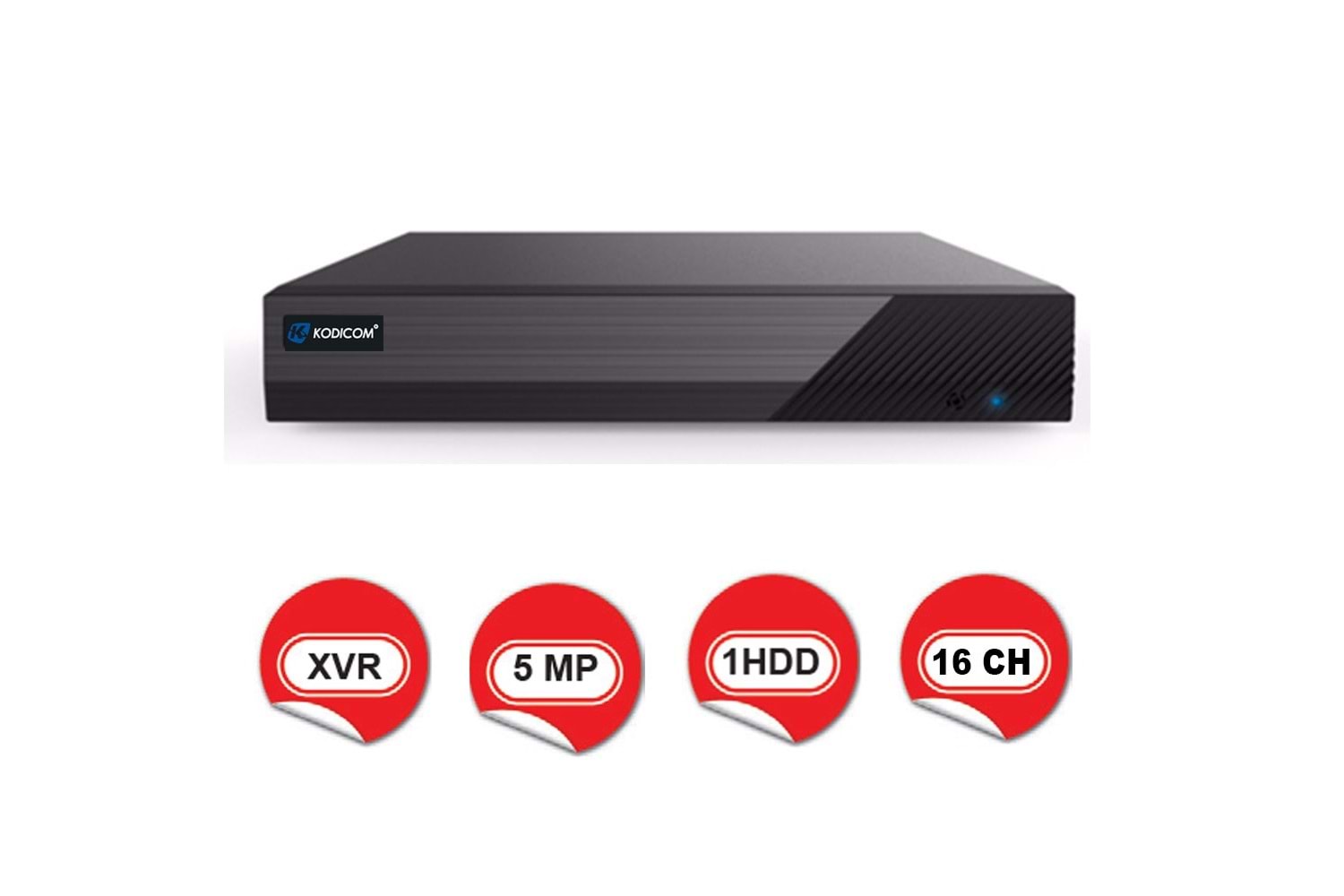Kodicom 2116TS-HC 16 Kanal 5MP Xvr Kayıt Cihazı