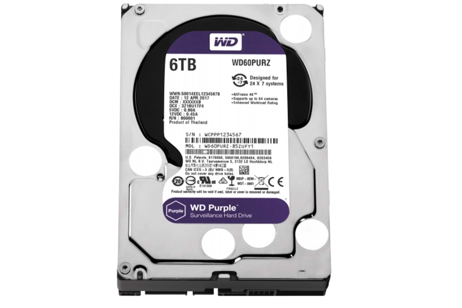 Toshiba 6 TB Hdd 7/24 Güvenlik Diski
