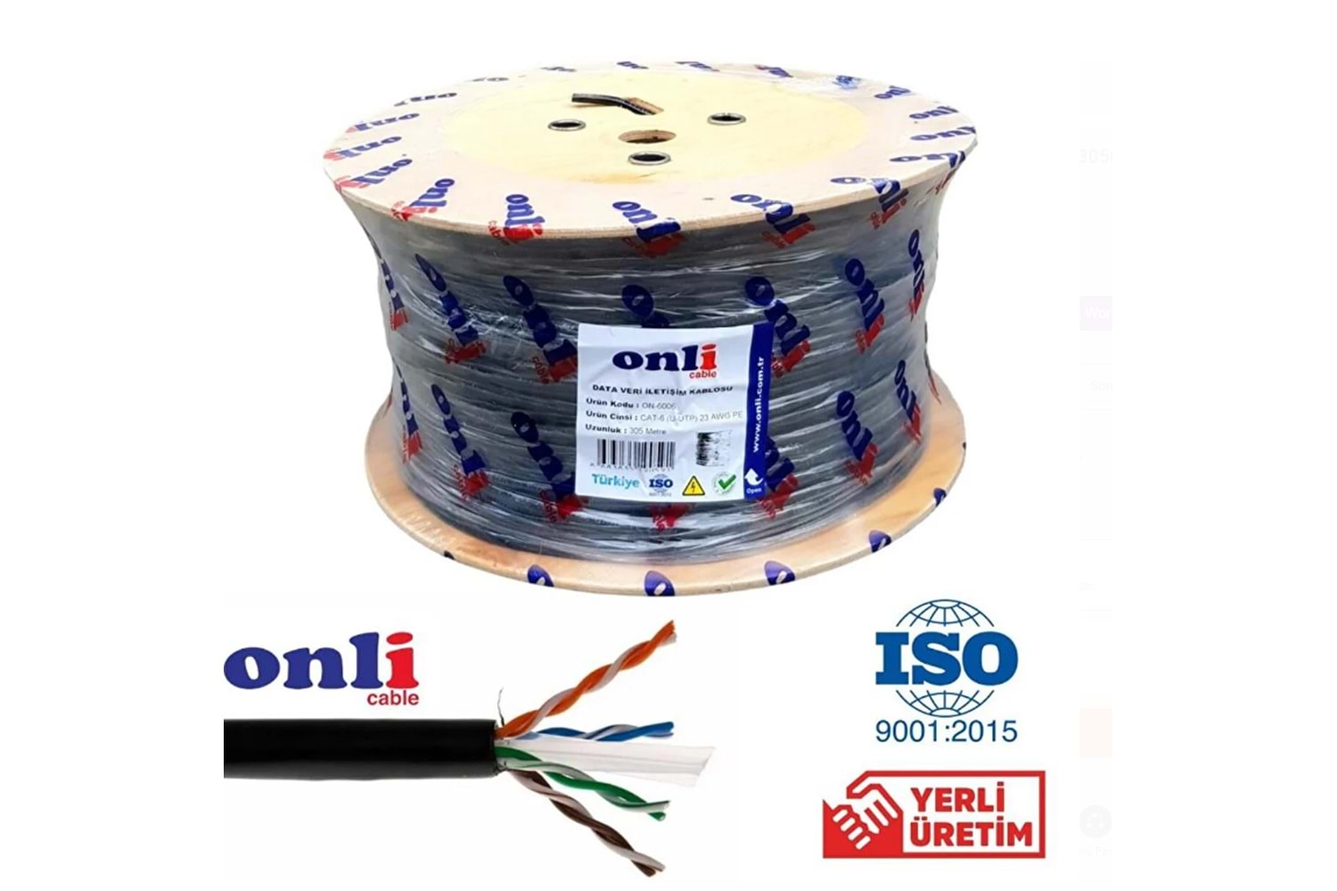Radem Plus 23 AWG Cat6 Kablo