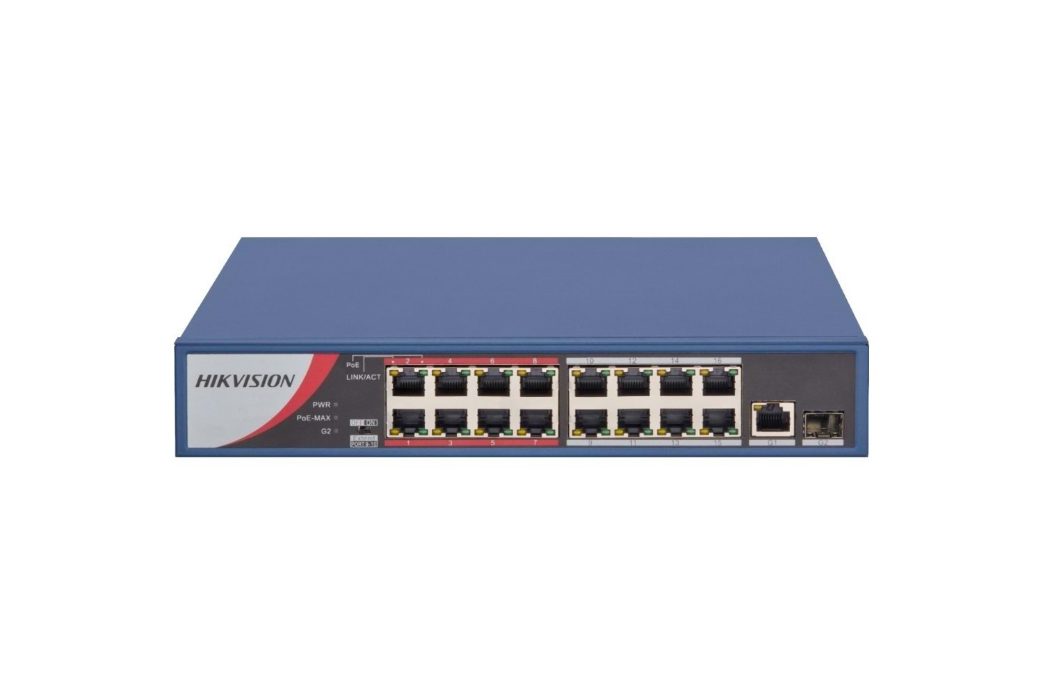 Hikvision Ds-3E-0318 P-E/M(C) 130 Watt 16+2 Gigabit Poe Switch