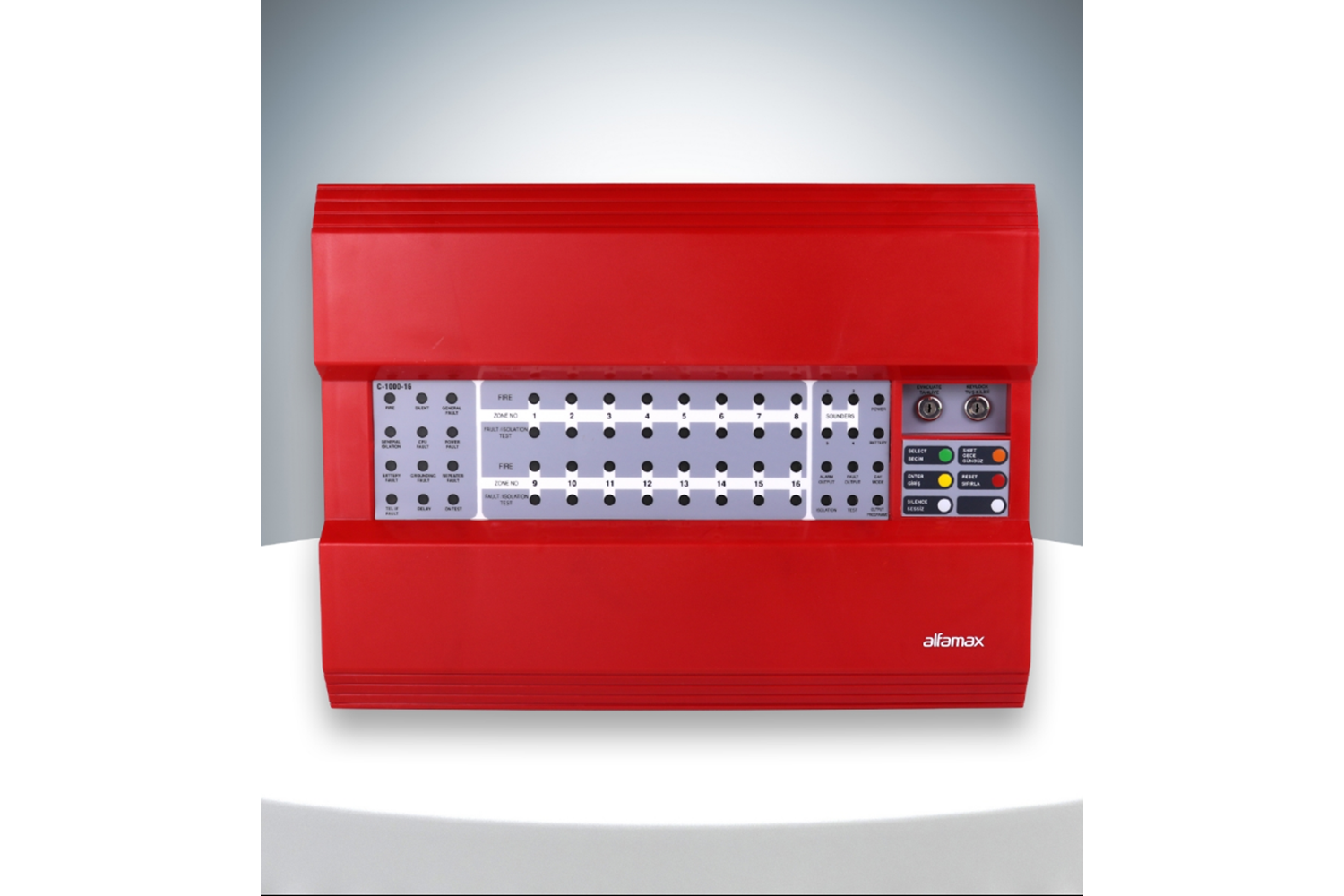 Alfamax C 1000-4 Zone Yangın Alarm Paneli