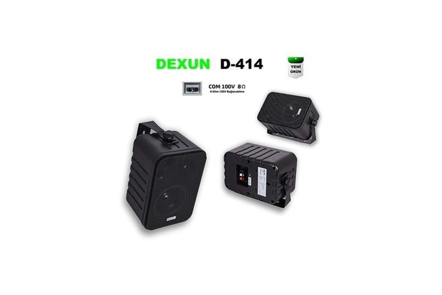 Dexun D-414T Siyah Sütun Hoparlör