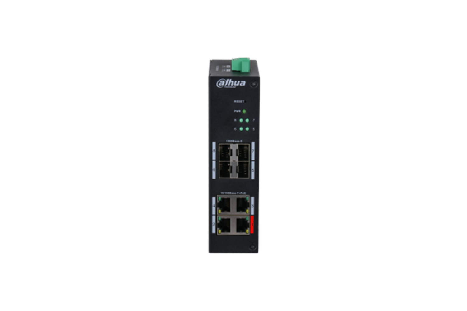 Dahua HS4408-4ET-96 4 Port Yönetilebilir PoE'li Switch