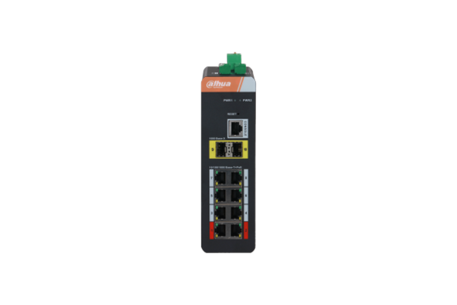 Dahua IS4210-8GT-120 8 Port Gigabit PoE'li Yönetilebilir Switch