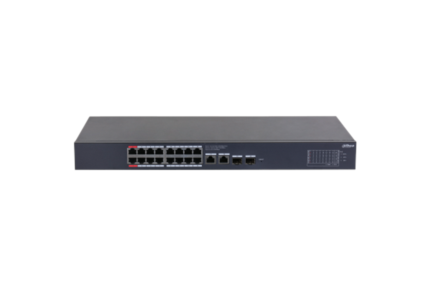 Dahua CS4220-16GT-190 20-Port Gigabit Bulut Yönetimli 16 Port PoE'li Switch