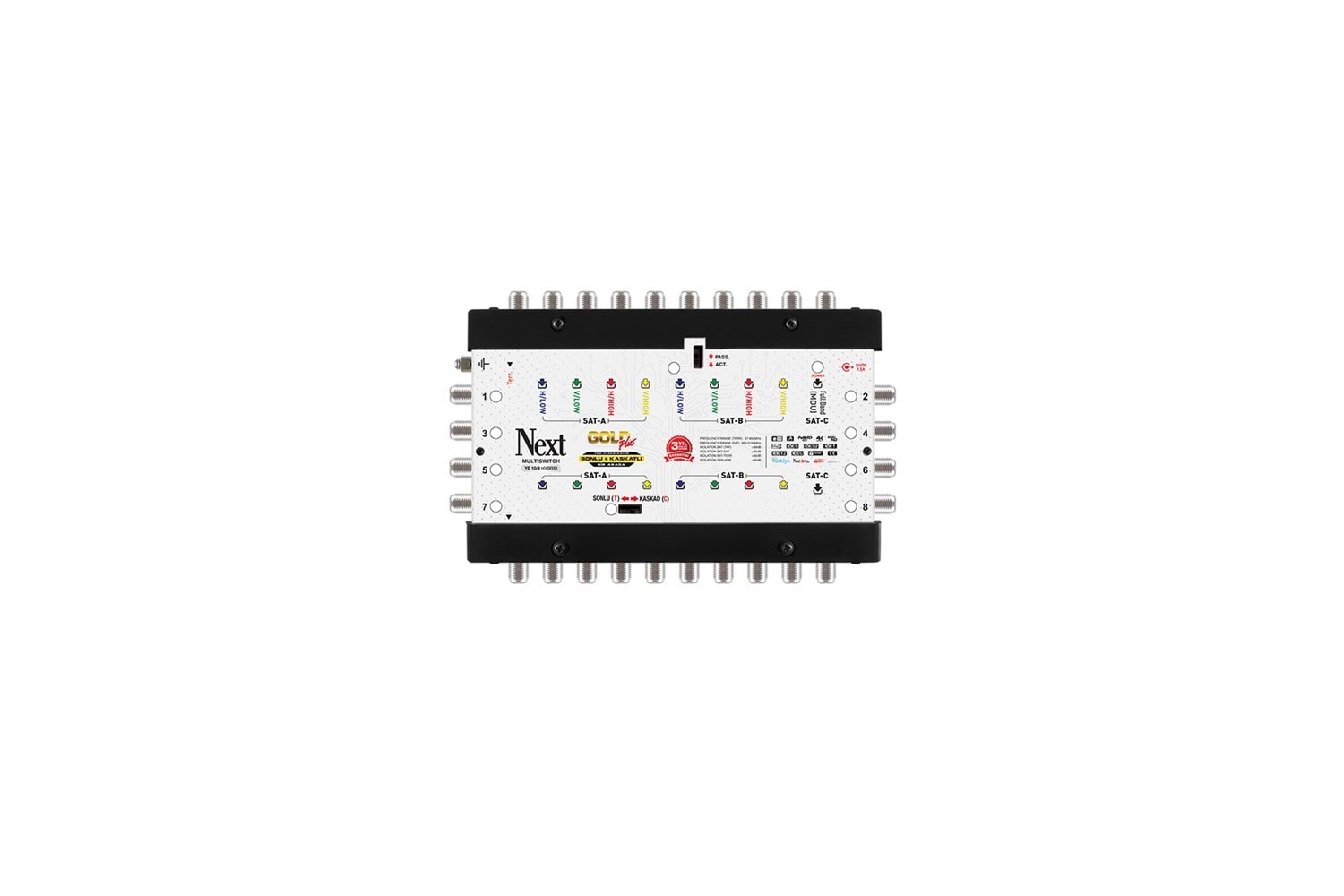 NEXT 10/8 UYDU SANTRALİ