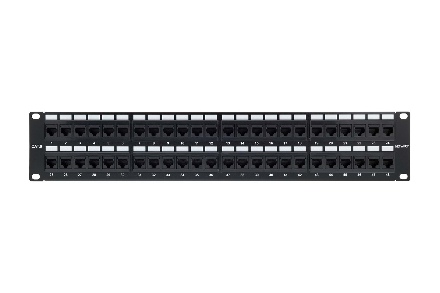 48 Port 2u Patch Panel