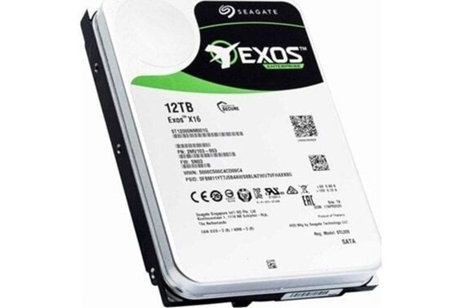 12 Tb HDD SEAGATE EXOS 7/24 Güvenlik Güvenlik Diski (P.İ)