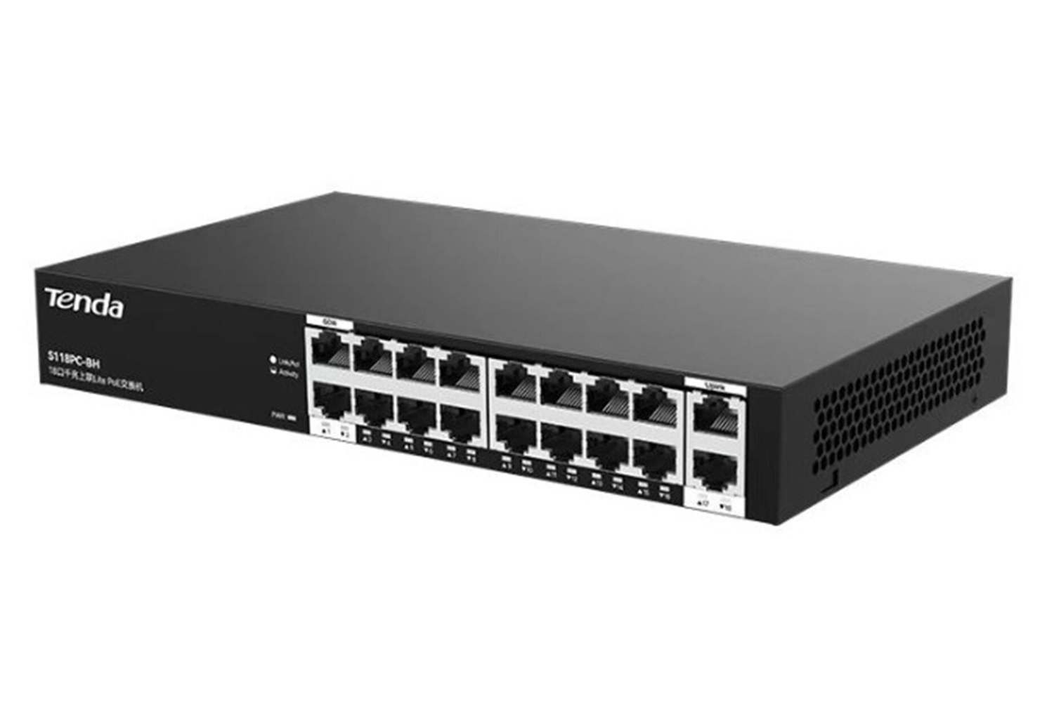 Tenda S218GPC-BH 16+2 Poe Switch