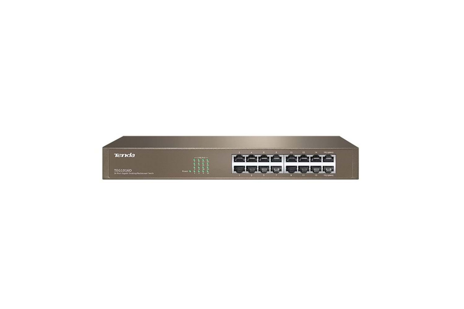 Tenda Teg1016D 16 Port Ethernet Gigabit Switch