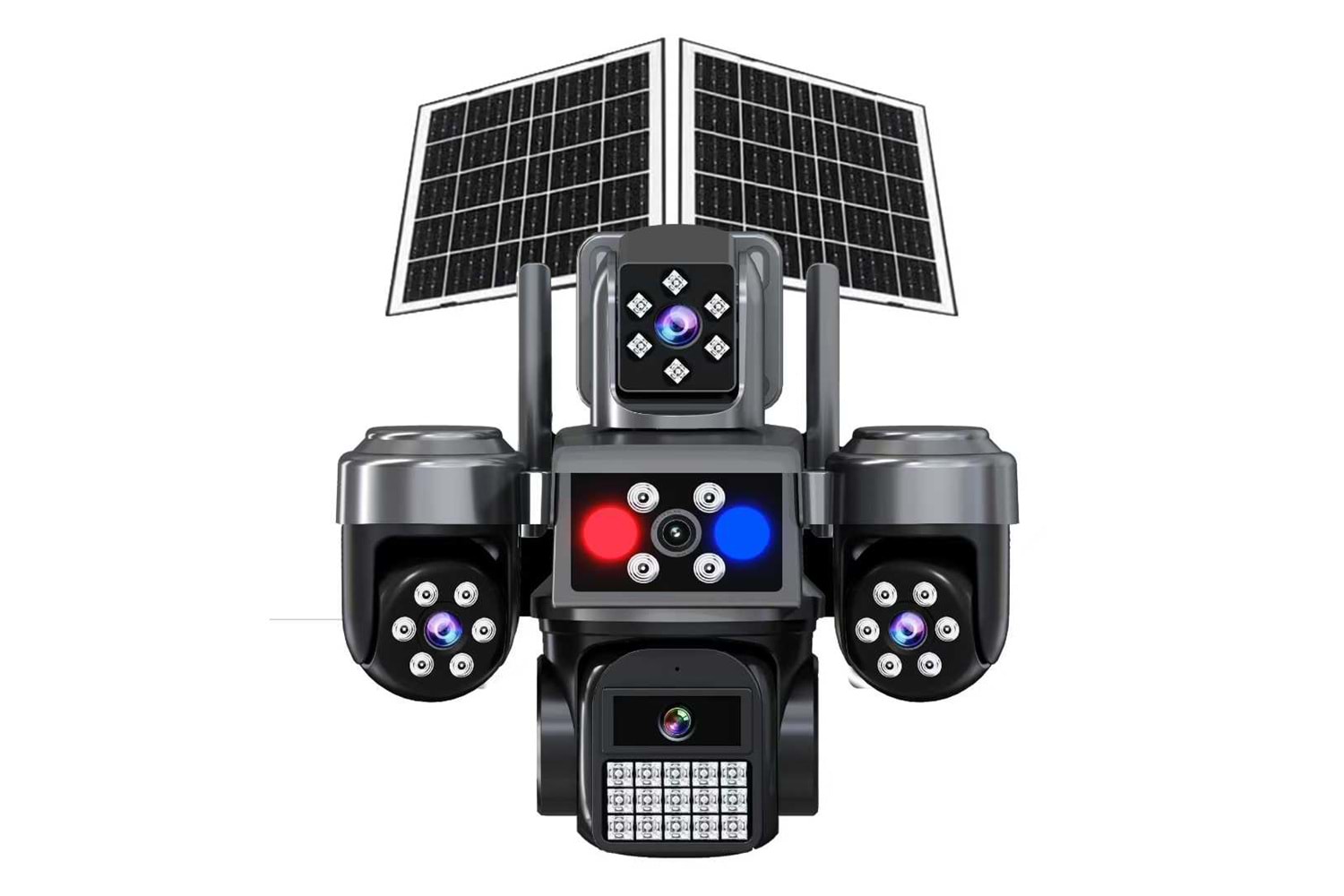 Idex ID-406 4 Lensli Solar 1 Ptz 4G Kamera