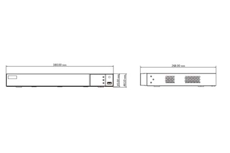 IDEX Pro 3332H2 32 Kanal Nvr Kayıt Cihazı
