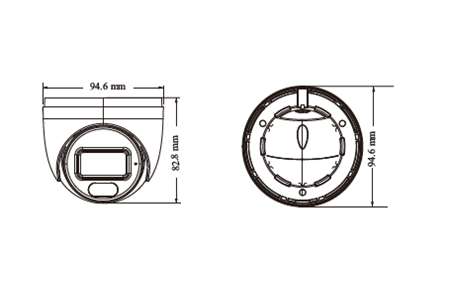 Idex Pro ID-9524S4L-C 2MP Full Color Dahili Sesli Ip Dome Kamera