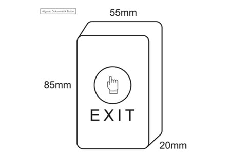 NC-NT01P No-Touch Buton