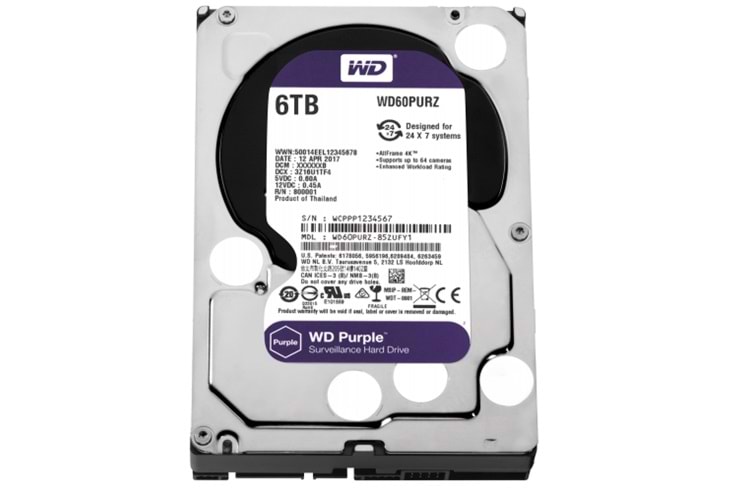 Toshiba 6 TB Hdd 7/24 Güvenlik Diski