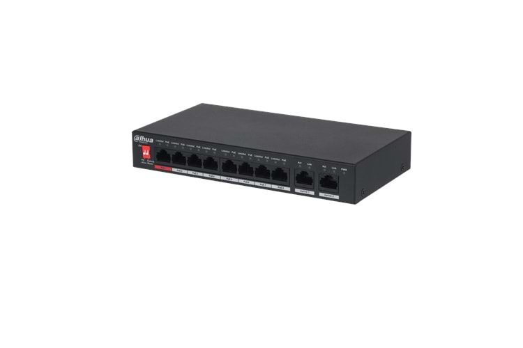Dahua PFS3010-8ET-96 8 Kanal PoE Switch (8FE PoE+2GE)
