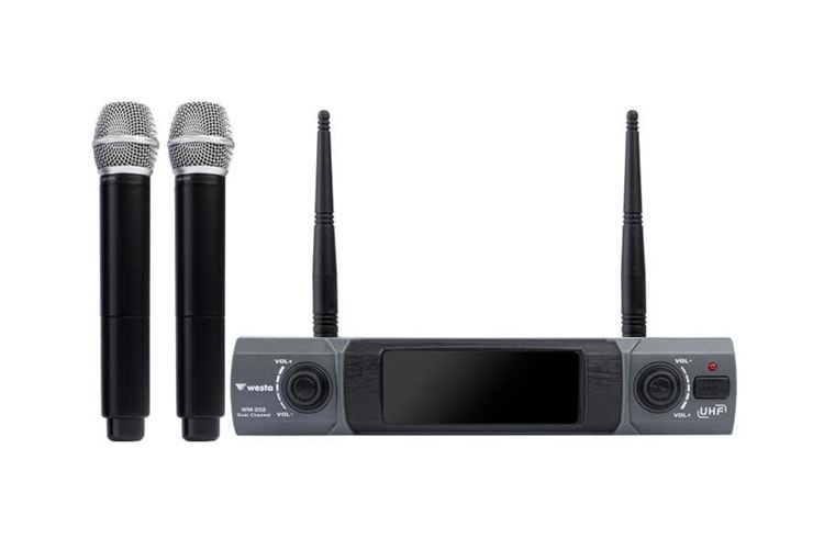 Westa WM 202H Receiver +2 Handheld Mikrofon