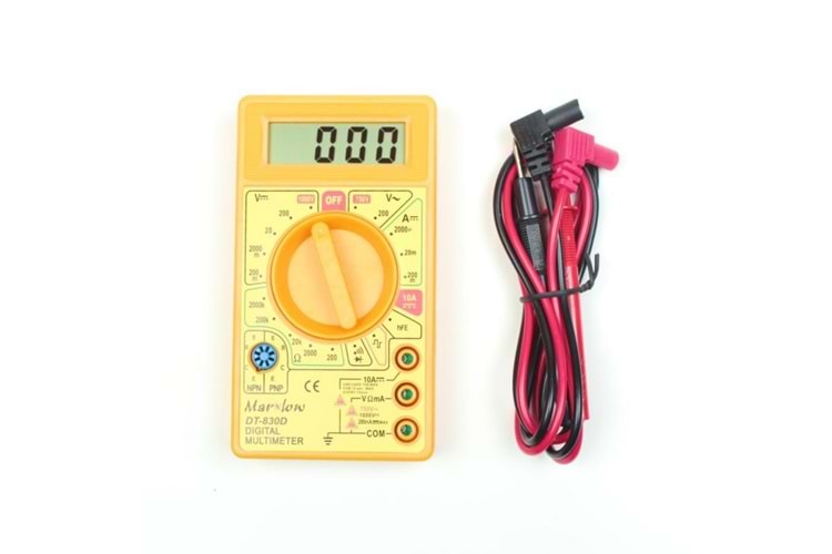DT-830D Buzzerli Dijital Ölçü Aleti