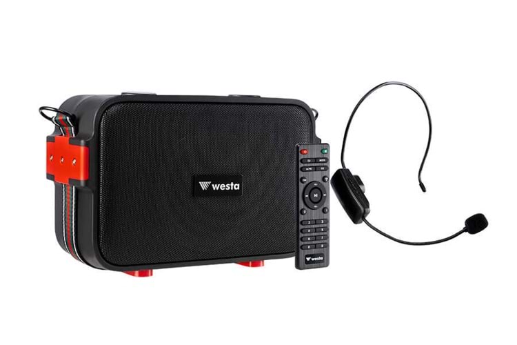 Westa WAP-500T +1 Headset Mic. Taşınabilir Ses Sistemi