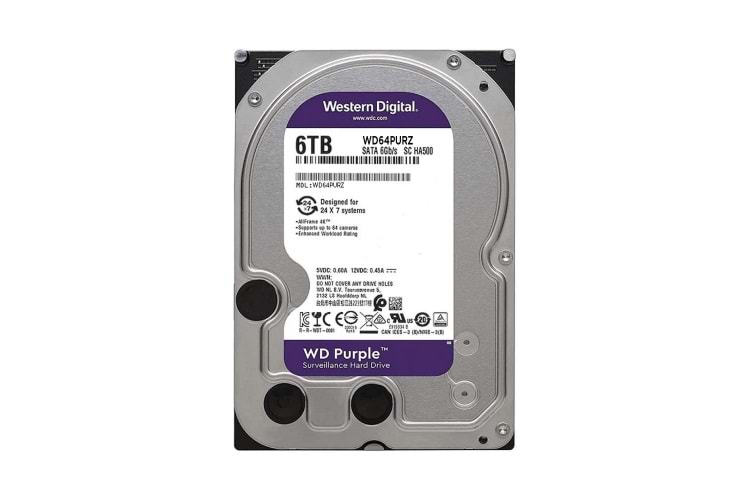 6 TB Hdd 7/24 Güvenlik Diski Türkiye Distribütörü Garantili