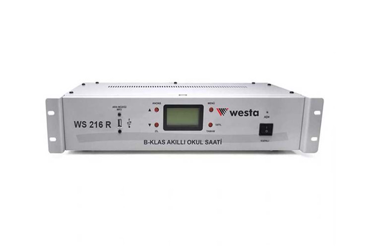 Westa Ws 216 R B klas Akıllı Okul Zil Saati