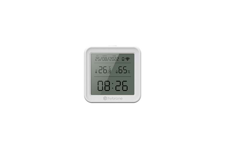 Hybrone HY-SW2052-TH Akıllı Wi-Fi Sıcaklık ve Nem Sensörü