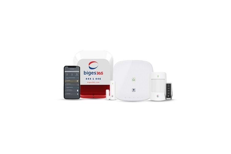 Biges BGS365-4GXLW Akıllı 4G Hırsız Alarm Seti + Siren