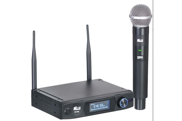 Wöller W-910 Tek El Microphone Seti