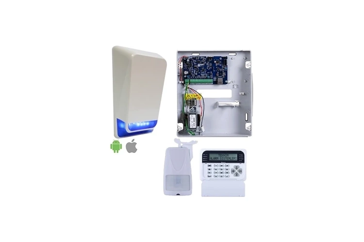 Teknim Set TSP-5334 LCD Ethernet /Network ü Alarm Seti ( Akü-Siren Hariç)