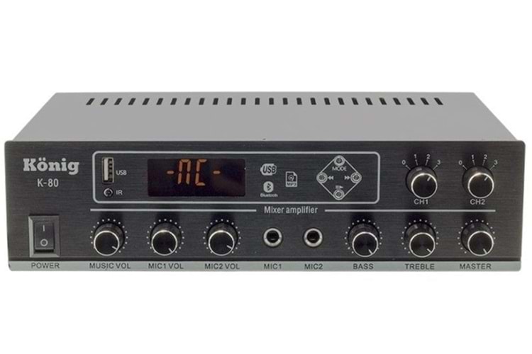 König K-80 2 Bölgeli trafolu Amfi
