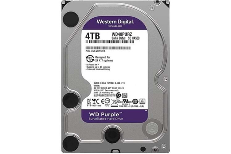 4 Tb Hdd 7/24 Güvenlik Diski Distribitör Garantili