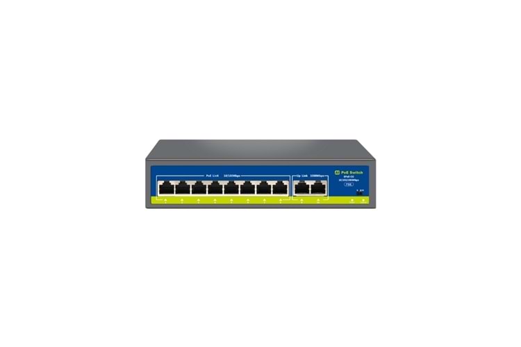 NV 8+2 Uplink Gigabit Poe Switch