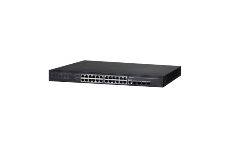 Dahua PFS4428-24GT-370 24 Port Gigabit PoE'li Yönetilebilir Switch