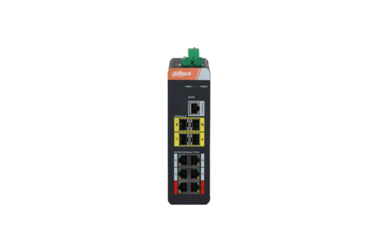 Dahua IS4410-6GT-120 6 Port Gigabit PoE'li Yönetilebilir Switch