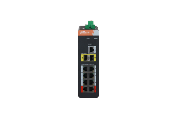 Dahua IS4210-8GT-120 8 Port Gigabit PoE'li Yönetilebilir Switch