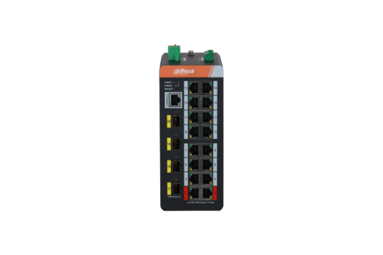 Dahua IS4420-16GT-240 16 Port Gigabit PoE'li Yönetilebilir Switch