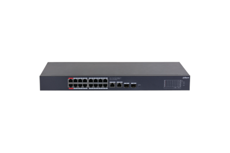 Dahua CS4220-16GT-240 20-Port Gigabit Bulut Yönetimli 16 Port PoE'li Switch