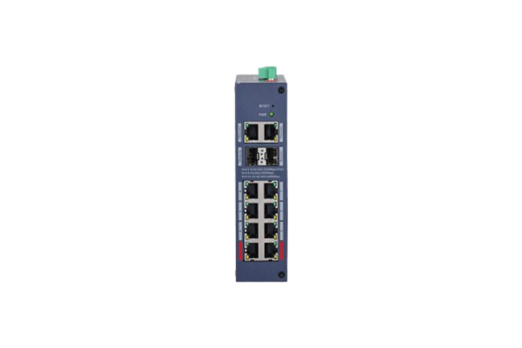 Dahua CHS4212-8GT-110 10 Port Gigabit 8 Port PoE'li Bulut Yönetimli Switch