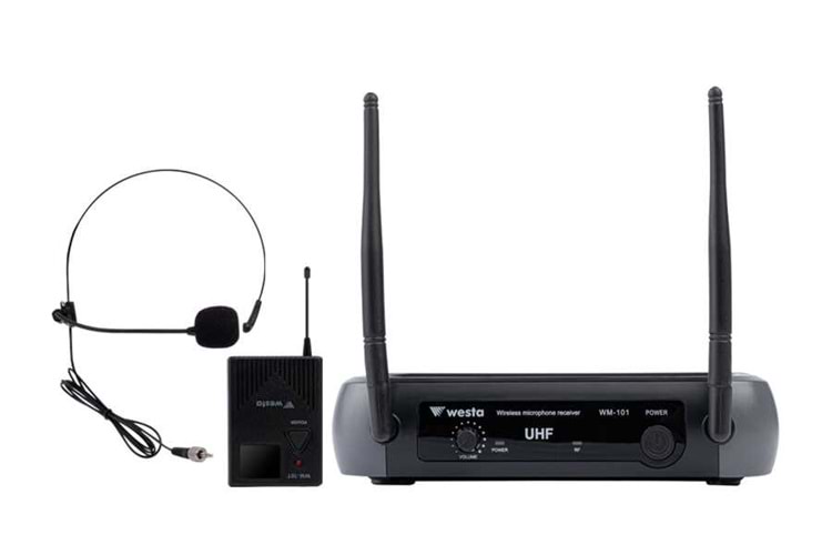 Westa Wm 101T 1 Receiver + 1 Yaka Mikrofon Seti