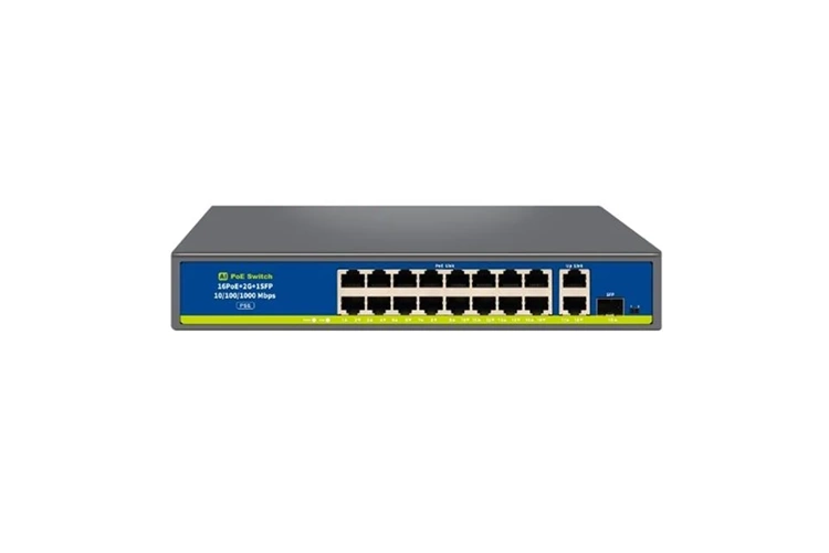 Kodicom KD-1622GB 16+2 Full Gigabit Poe Switch