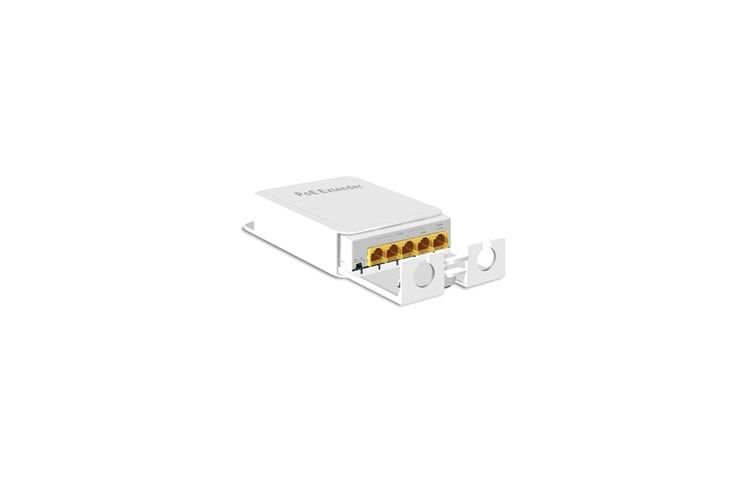 IDEX Pro BT14GV-A 1 Giriş 4 Çıkış Poe Extender