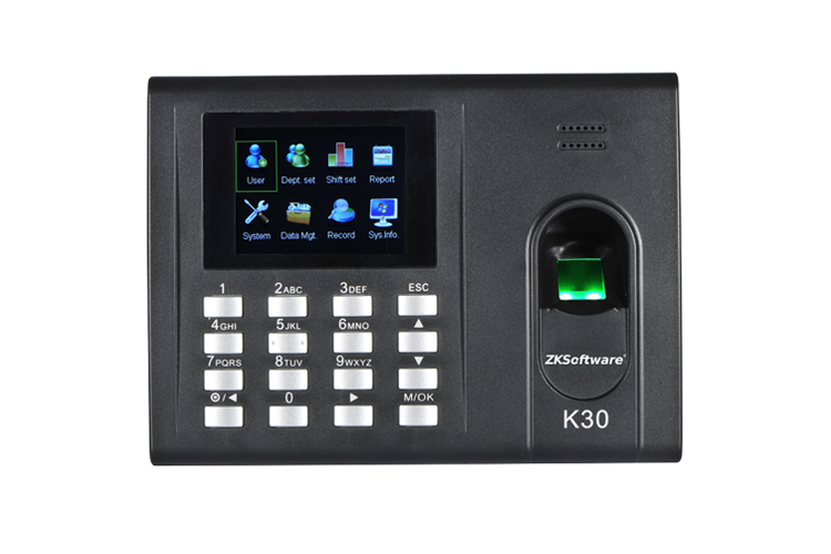 ZKteco K30 (125Khz) Kartlı Parmak İzli Şifreli Terminal