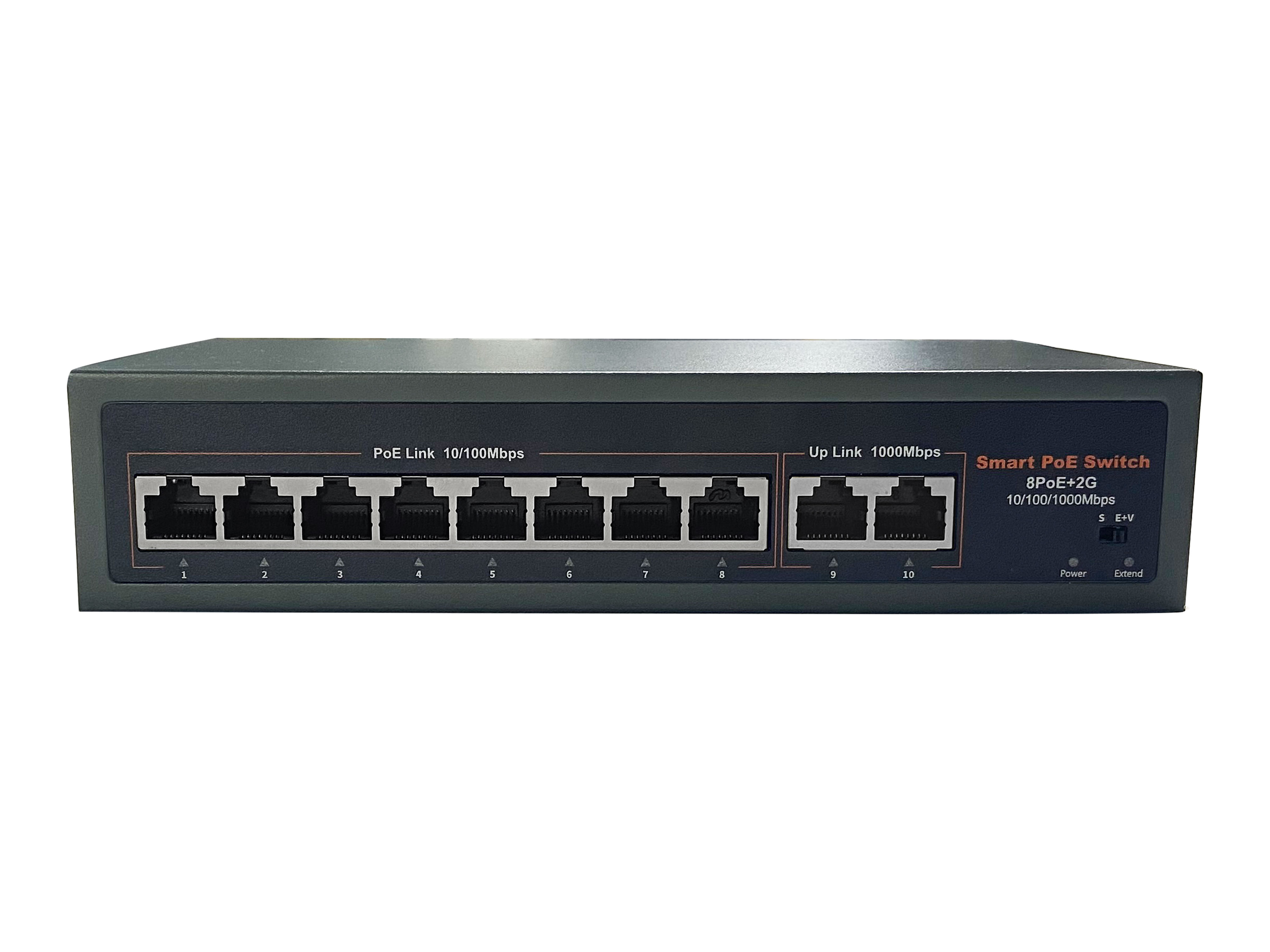 Kodicom 8+2 Gigabit Poe Switch