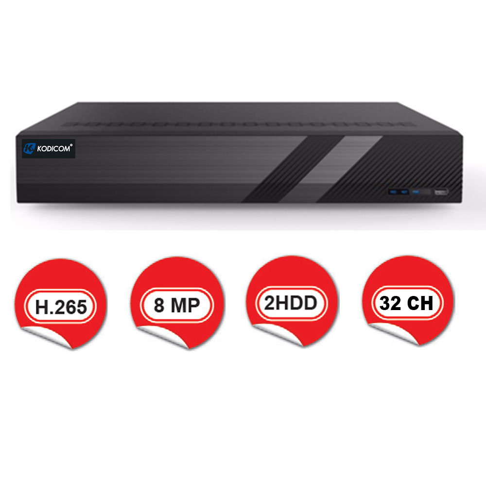 Kodicom 3332H2 32 Kanal Nvr Kayıt Cihazı