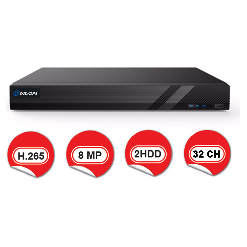 Kodicom 3132H4 32 Kanal Nvr Kayıt Cihazı
