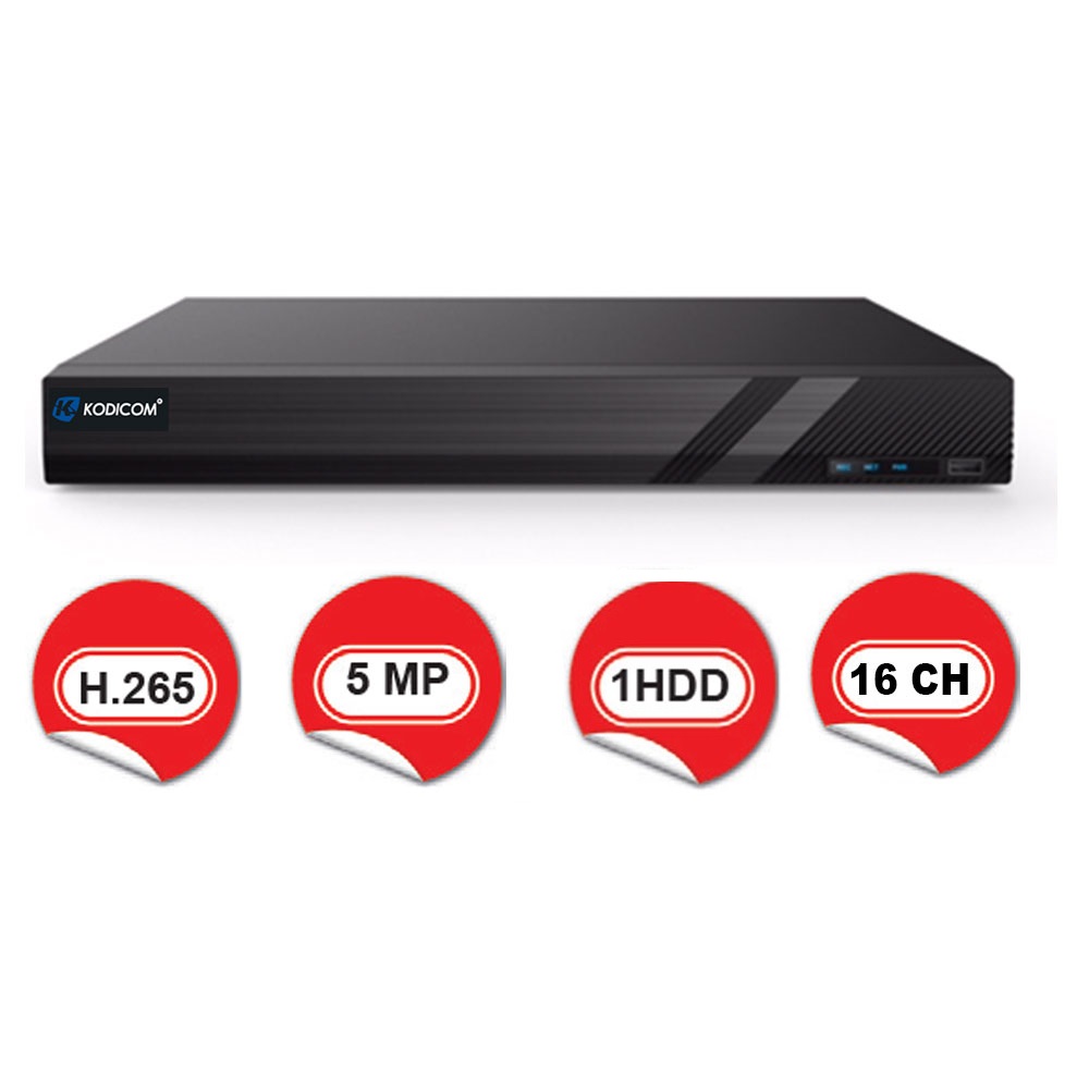 Kodicom 3116H1 16 Kanal Nvr Kayıt Cihazı