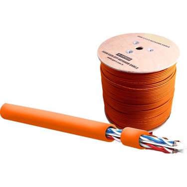 Qport Cat6 Utp Outdoor Turuncu Kablo